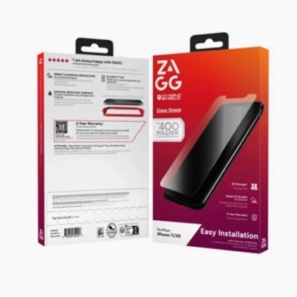 ZAGG~Invisible Shield Glass Shield for iPhone 11/XR - Black New